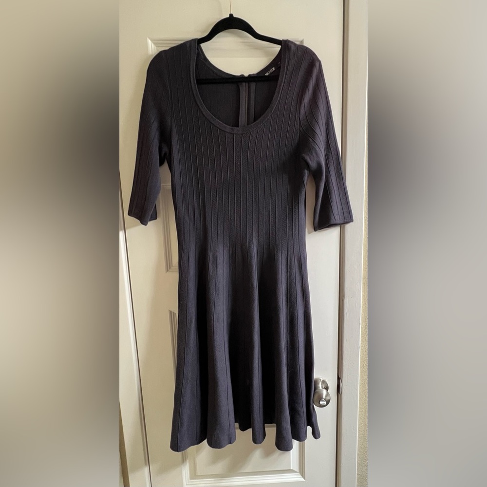 Nic and Zoe Black Midi Dress